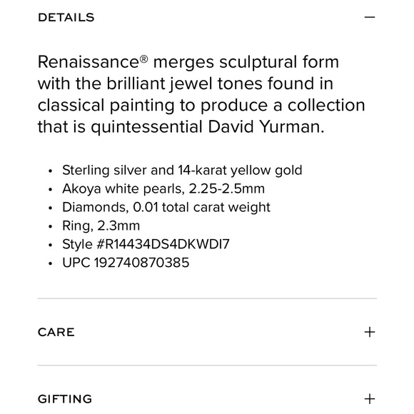 David Yurman Renaissance Ring - Picture 3 of 3